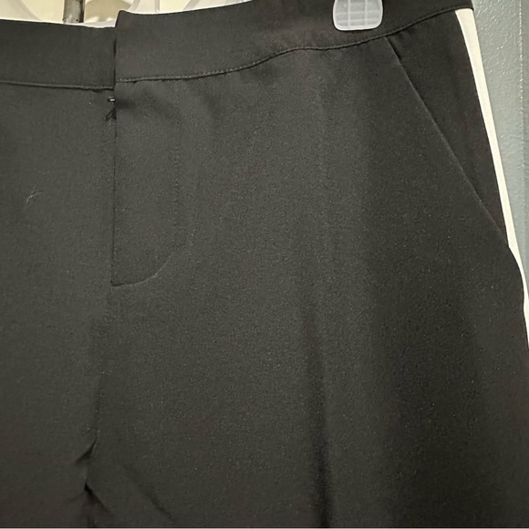 Women’s Style List by Micaela Black Trousers With White Stripe - Picture 6 of 6